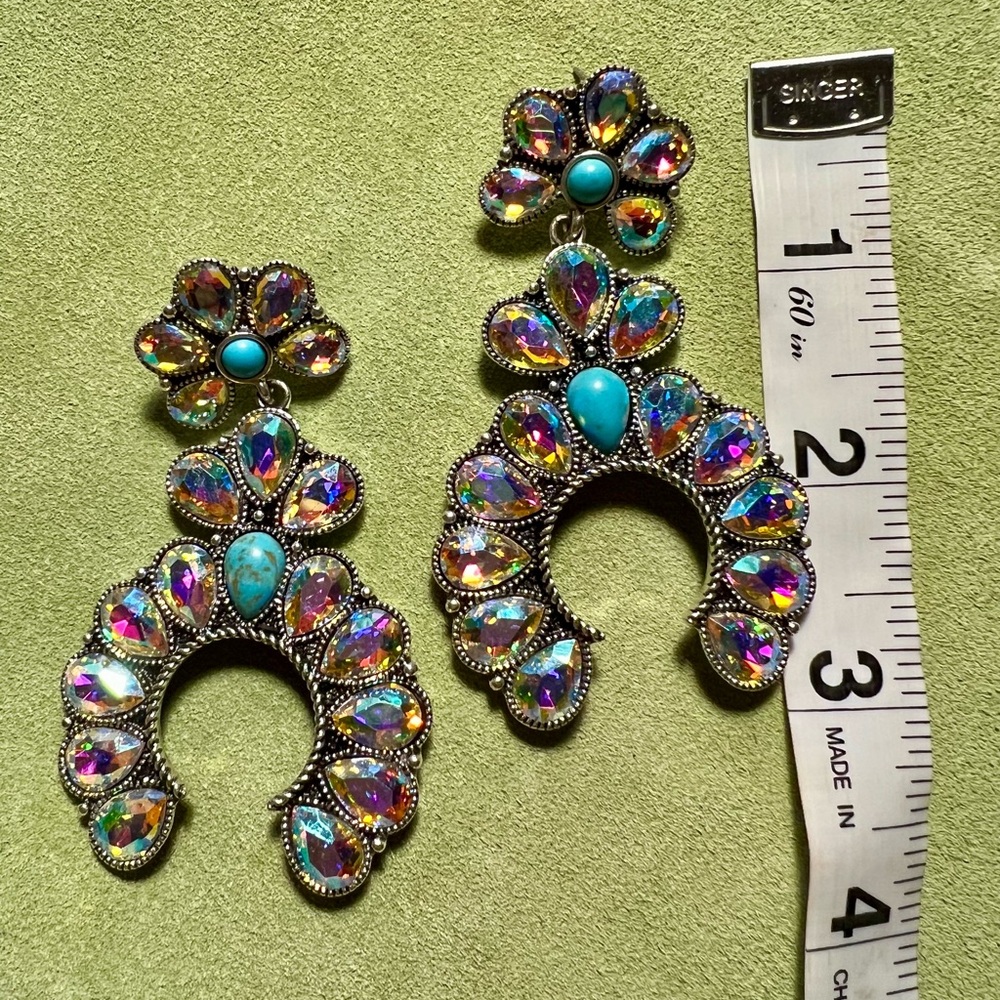 Dazzling Rhinestone & Bead Dangles - image 3